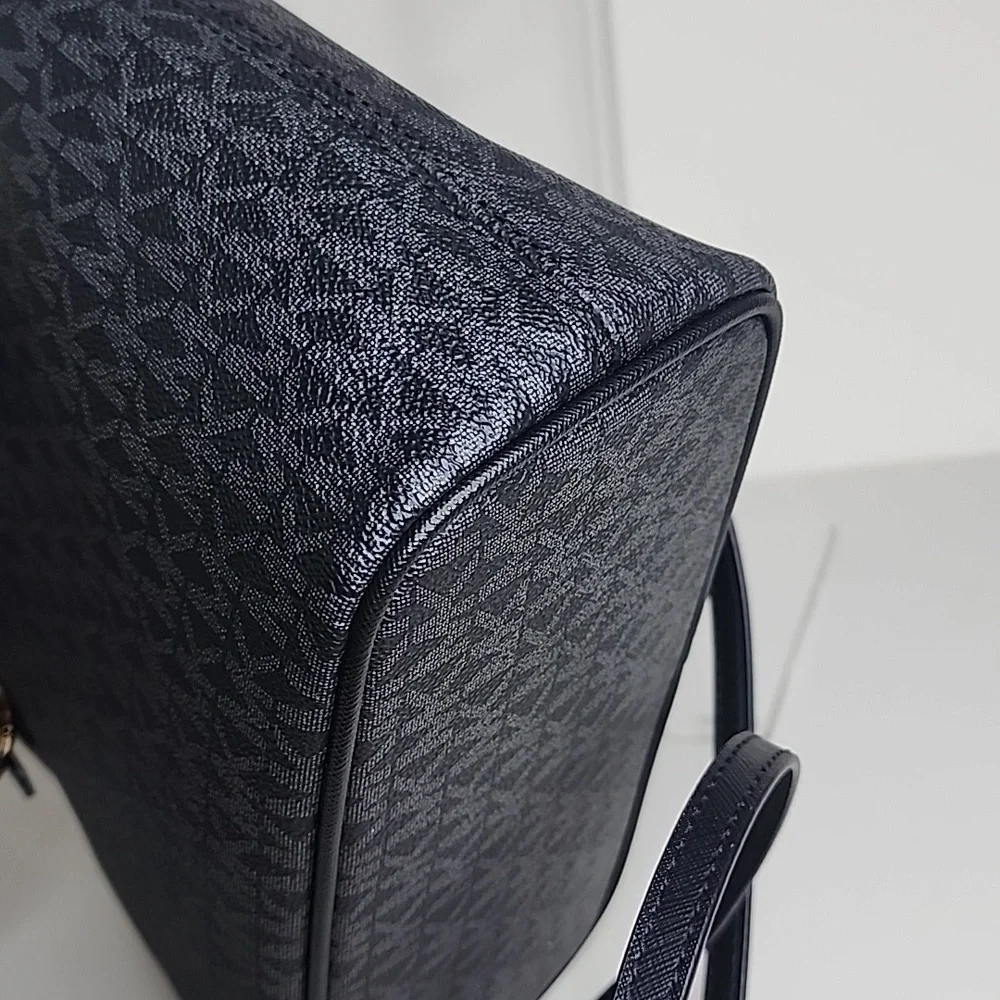 Michael Kors Jet Set Travel Extra-Small Logo Top-Zip Tote Bag - Picture 11 of 15